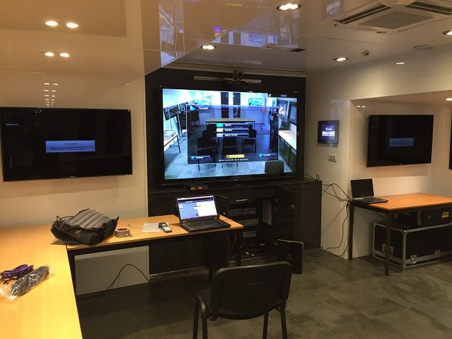 Matériel audiovisuel régie son et lumière