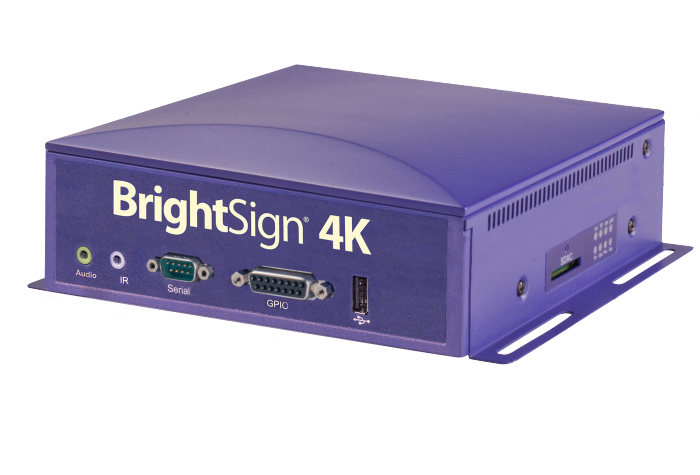 player brightsign 4k affichage dynamique