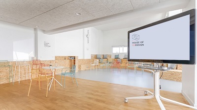 aménagement d’un espace multi-zones, design et collaboratif